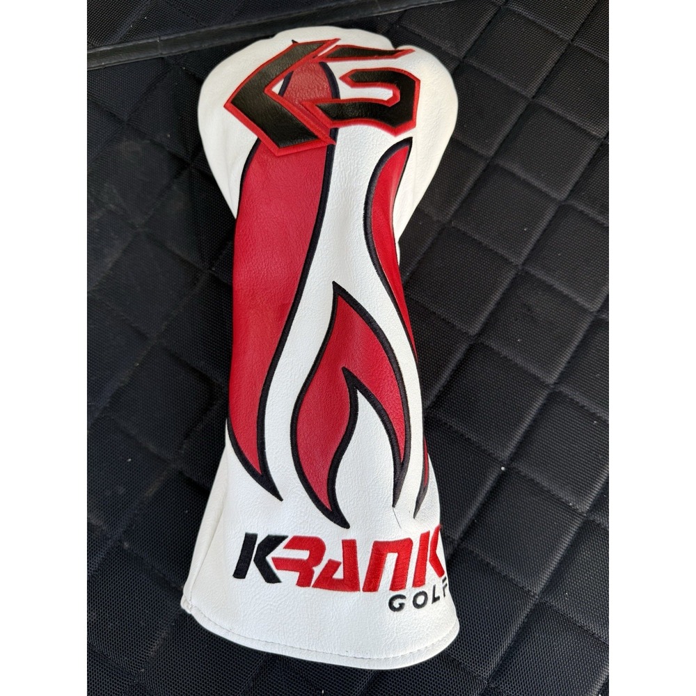 Krank Golf Formula Fire Driver Headcover Preowned Condition Excellent